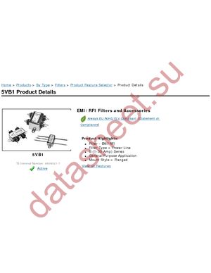 5VB1 datasheet  